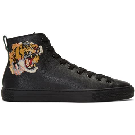 major tiger high top gucci|Gucci high top shoes.